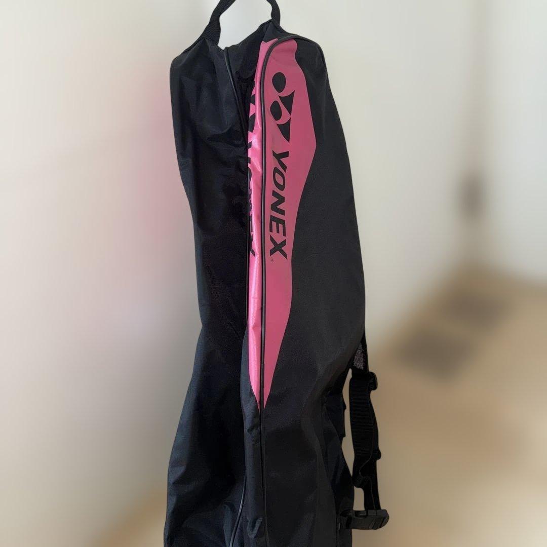 YONEX バドミントンバッグ ブラック/ピンク