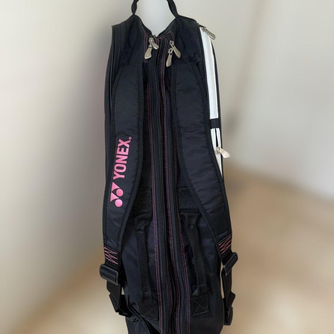 YONEX バドミントンバッグ ブラック/ピンク