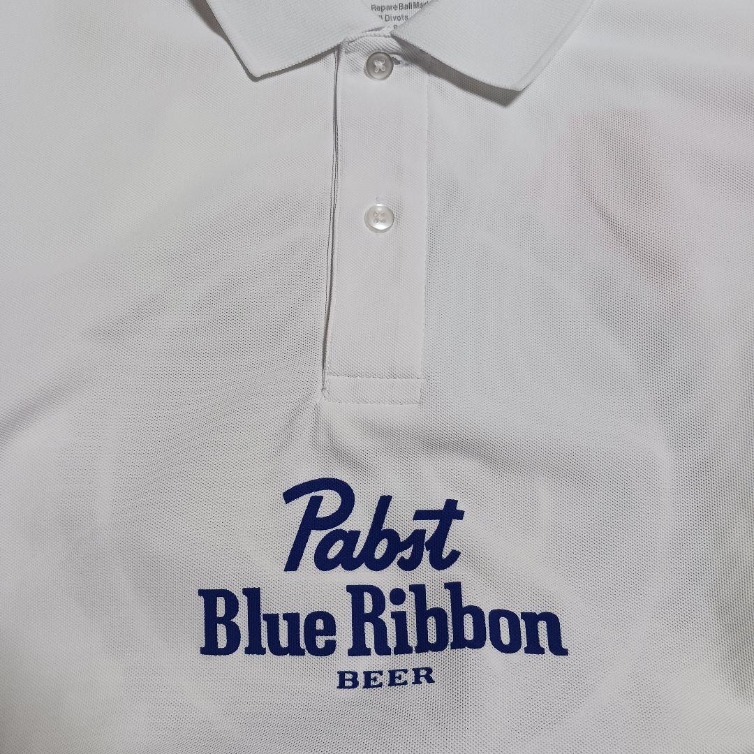 限定 clubhaus Pabst blue ribbon　ポロシャツ　XL