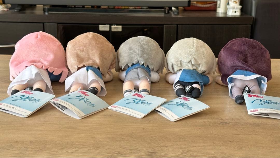 BanGDream!寝そべりぬいぐるみ“MyGO!!!!!” 全種セット