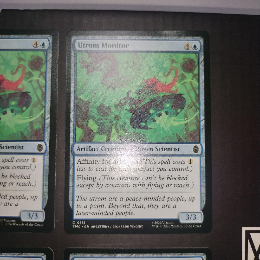 Utrom Monitor　4枚セット　mtg マジック