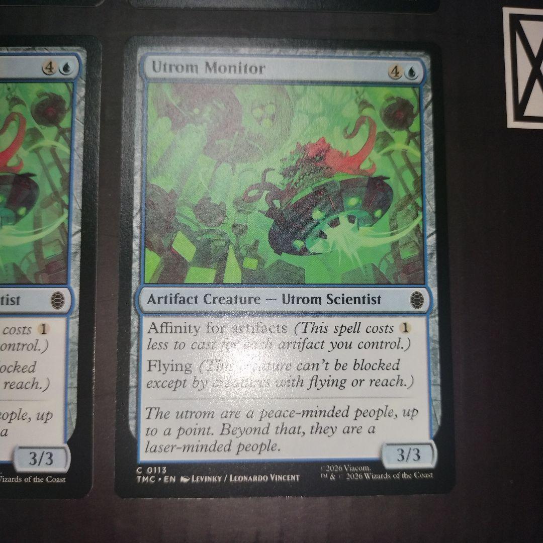 Utrom Monitor　4枚セット　mtg マジック