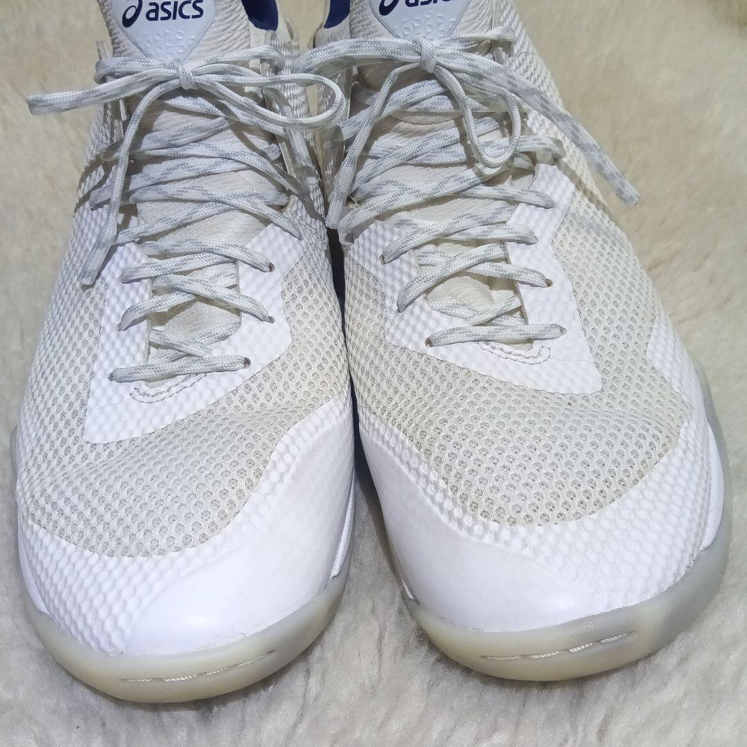 美品　asics BLAZE NOVA バスケットシューズ 27.5 ホワイト