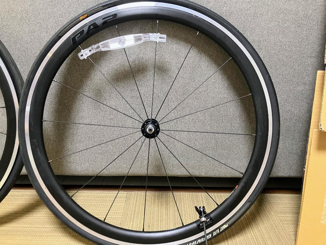 【新品未使用】GIANT P-A2 リムブレーキ用ホイール前後セット