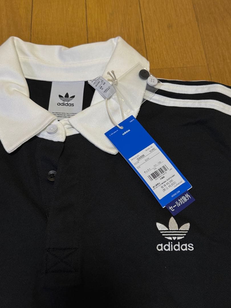 adidas original アディカラーラグビーポロシャツ