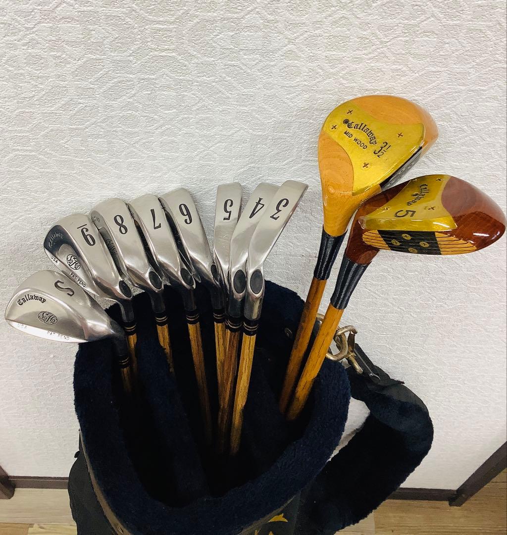 ビンテージCallaway クラブセットヒッコリースティック