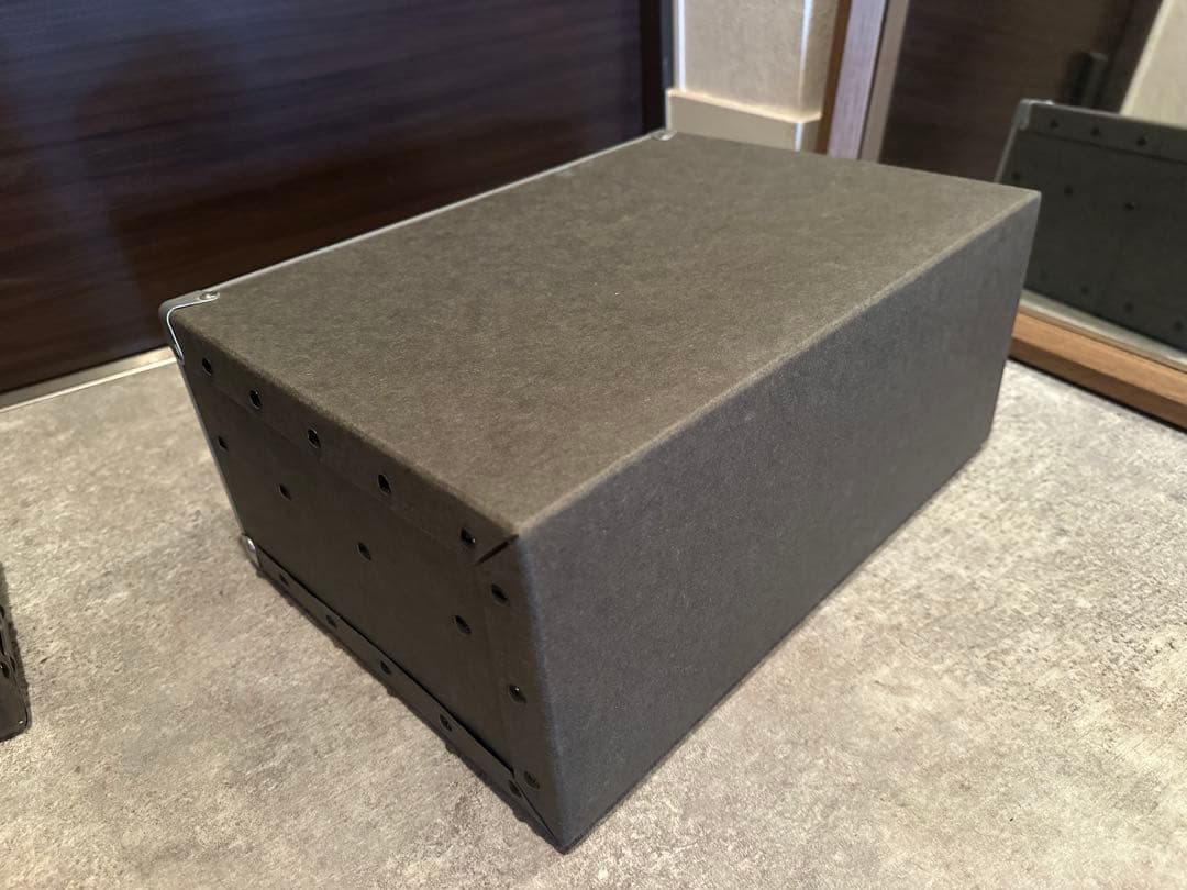 【廃盤品】無印良品 硬質パルプボックス　引き出しタイプ 2セット