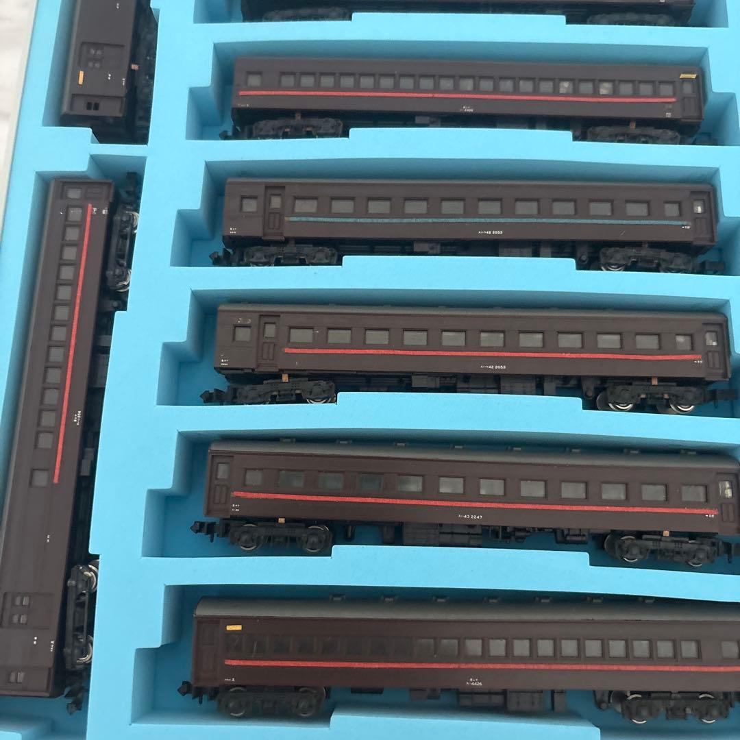 96、鉄道模型 Nゲージ 客車10両