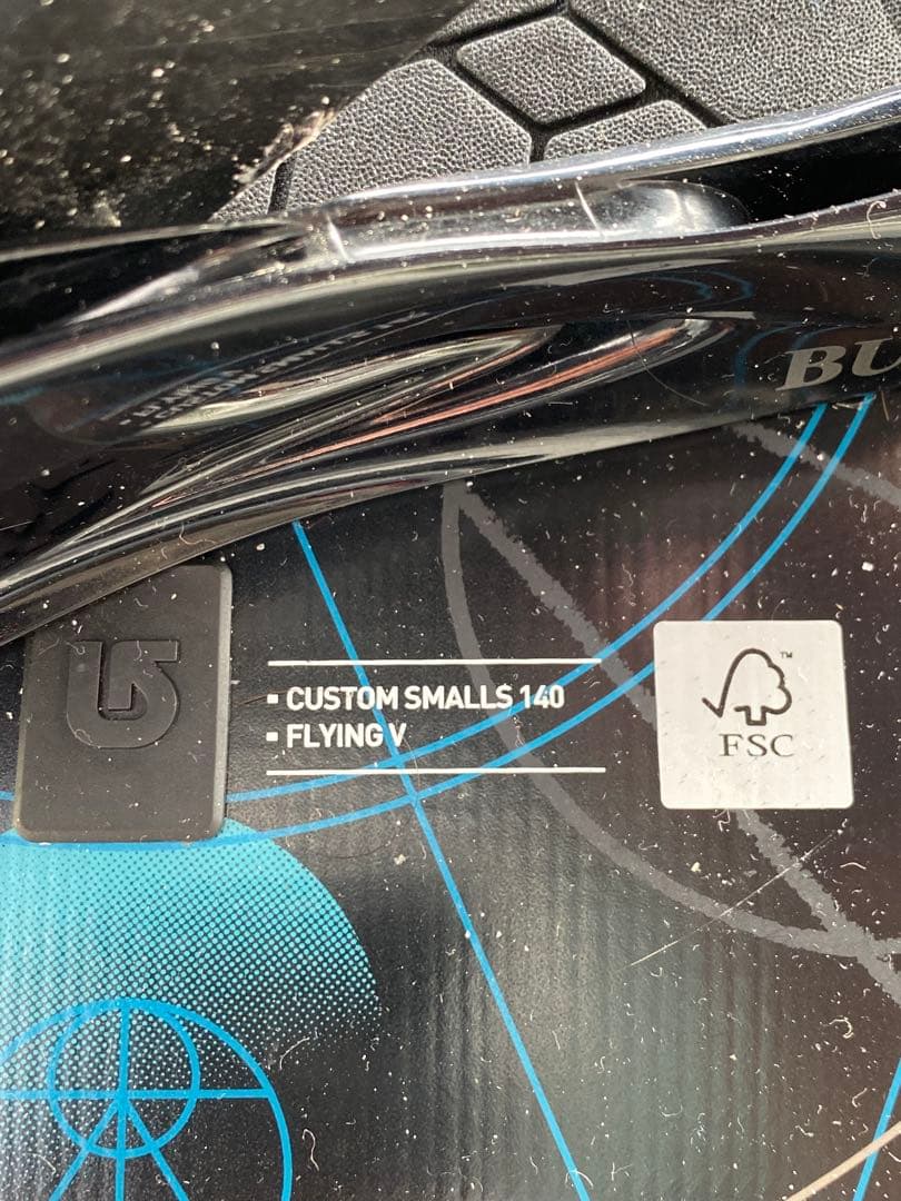 BURTON CUSTOM SMALLS 140 スノーボード　ビンディング 付