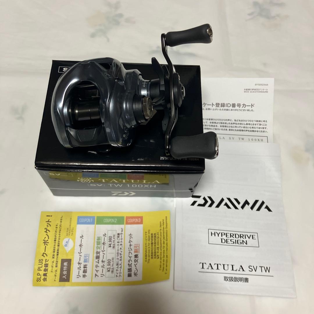 極美品❗️ダイワ 25タトゥーラSV TW 100XH
