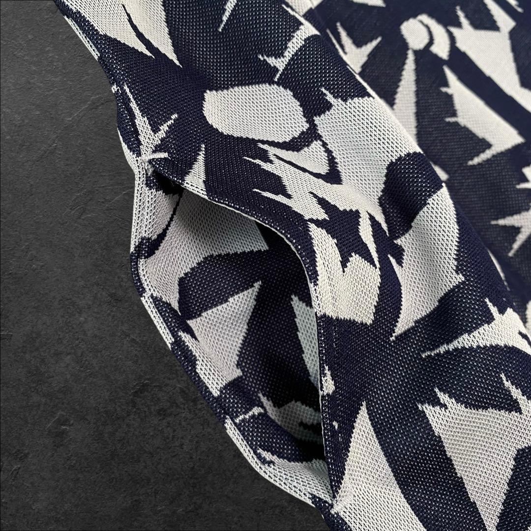 MARK&RONA ノースリーブ　ワンピース　M NAVY