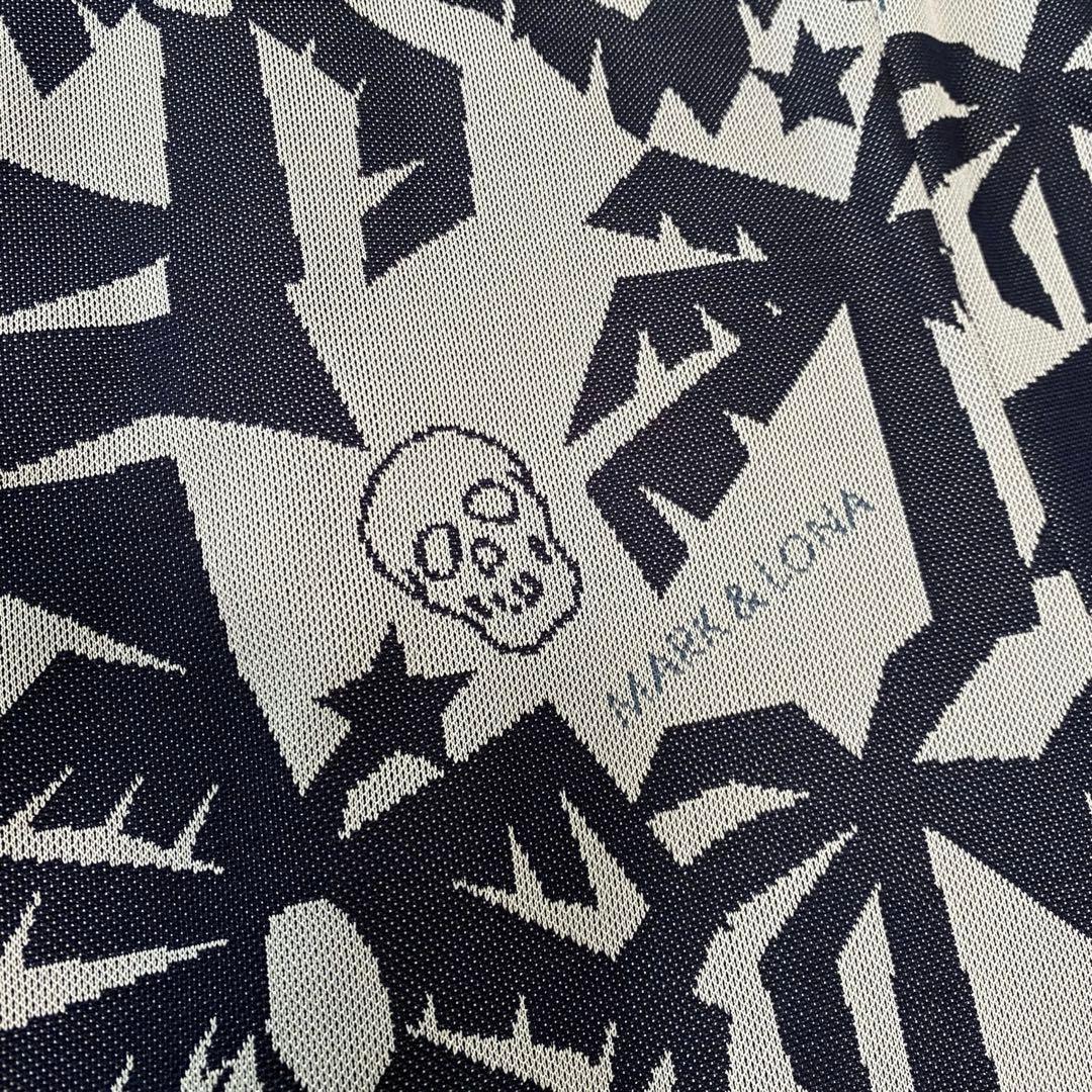 MARK&RONA ノースリーブ　ワンピース　M NAVY