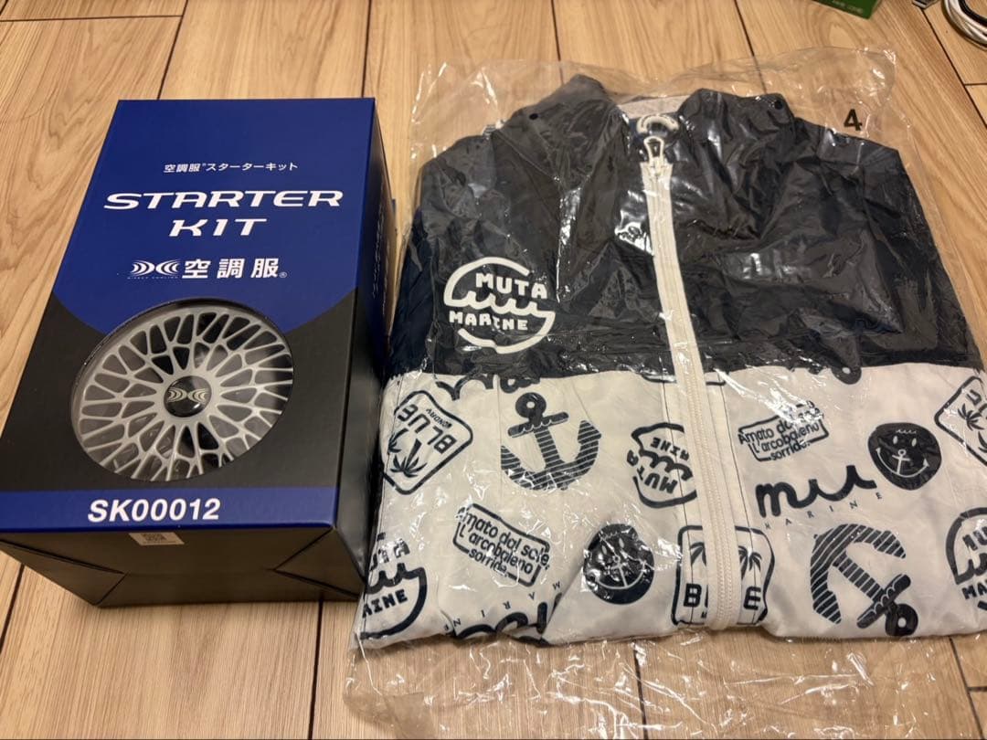 【新品】MUTA ムータマリン　空調服® サイズ4(S)　空調ブルゾン