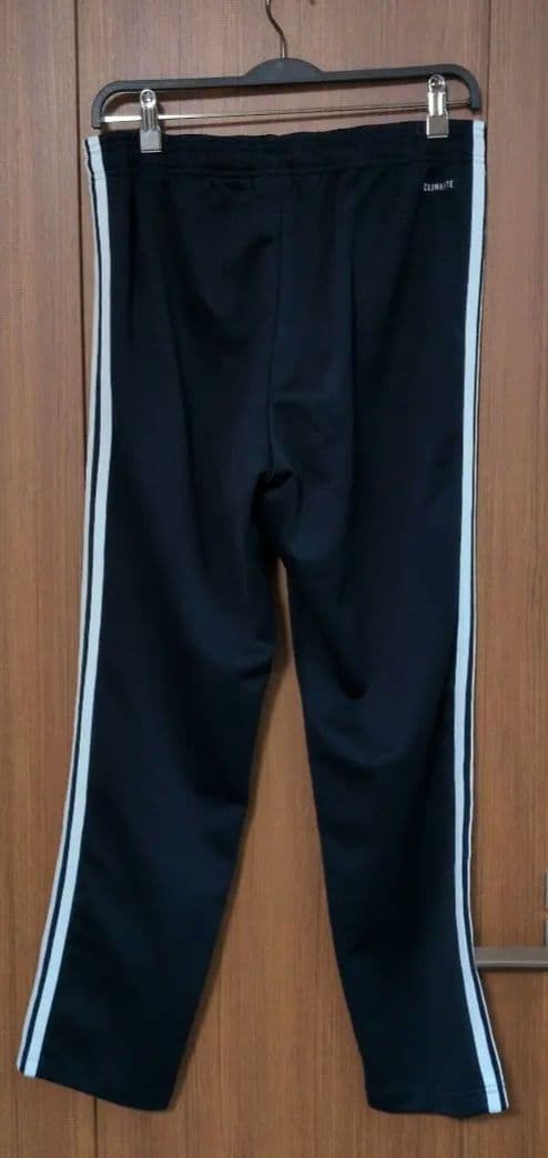 美品　adidas ネイビー　ジャージ上下セットアップ