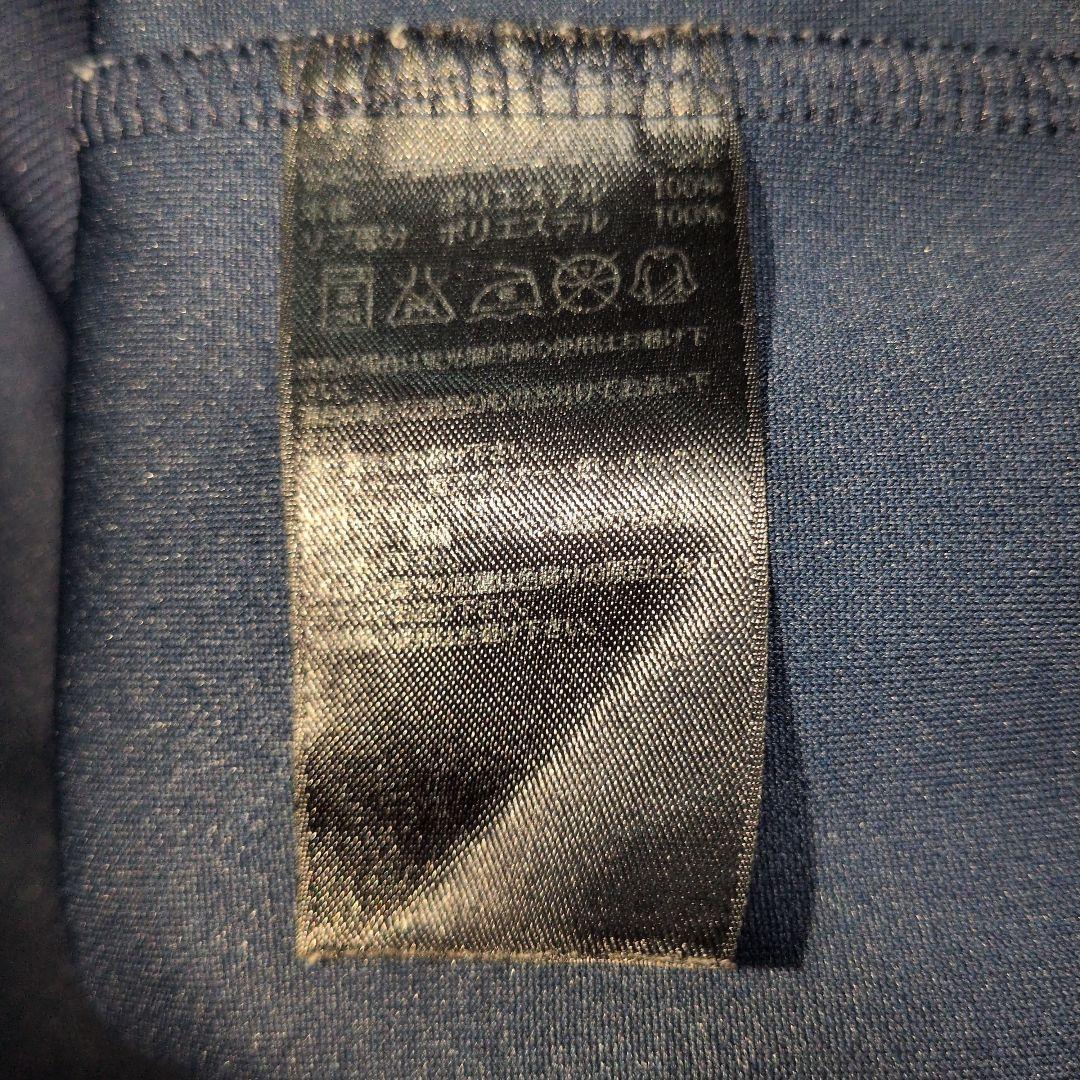 美品　adidas ネイビー　ジャージ上下セットアップ