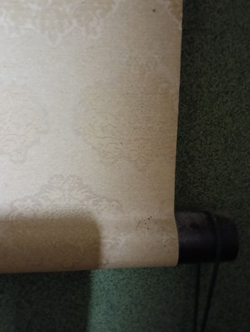 四季の花　東雲画　掛軸