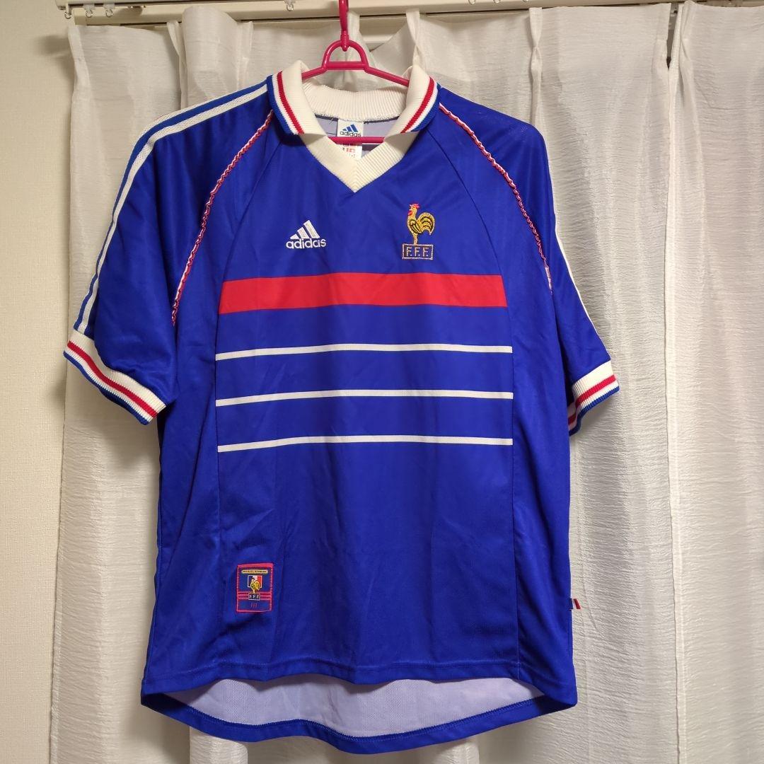1998年フランス代表ユニフォーム アディダス　XLサイズ