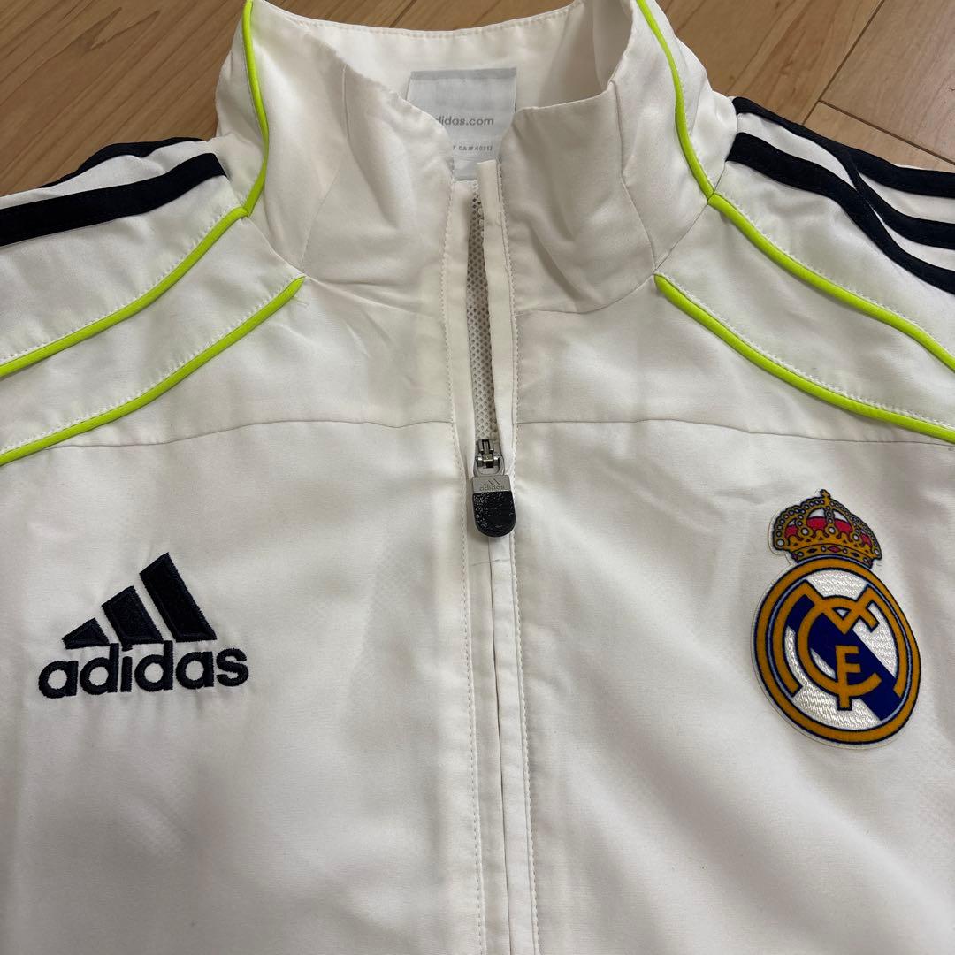 adidas レアルマドリード　セットアップ　ジャージ　M