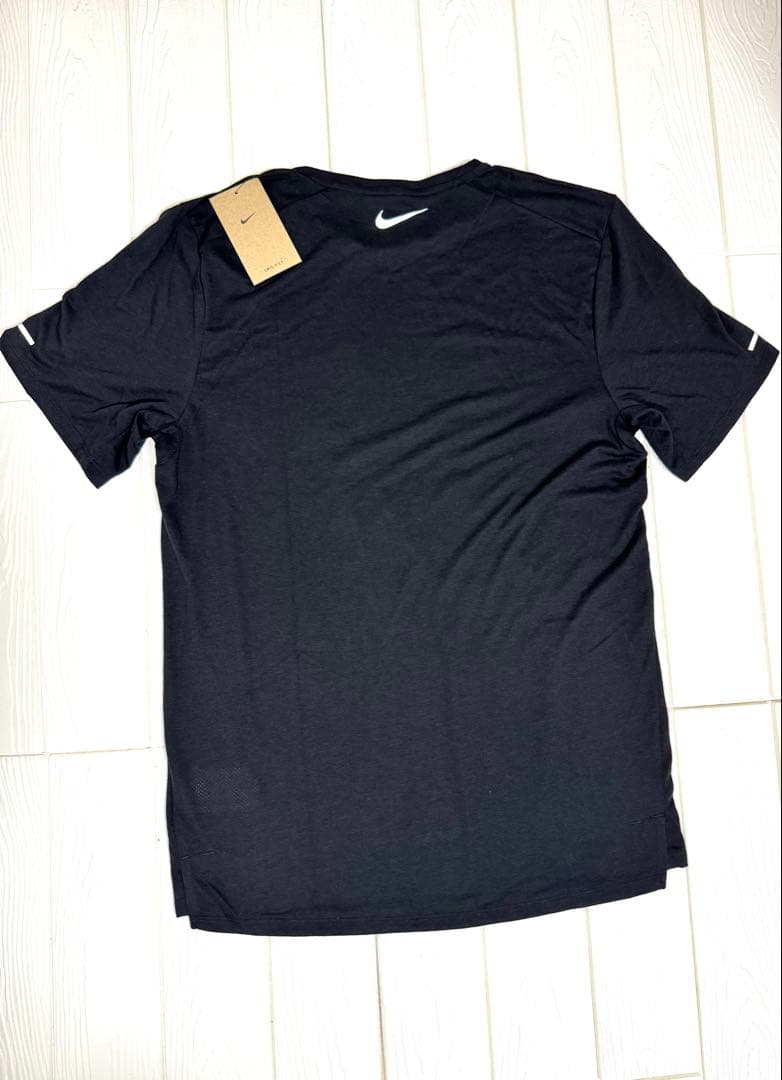 新品　NIKE RUNNINGセットアップ Tシャツ　ランニングブラック　S