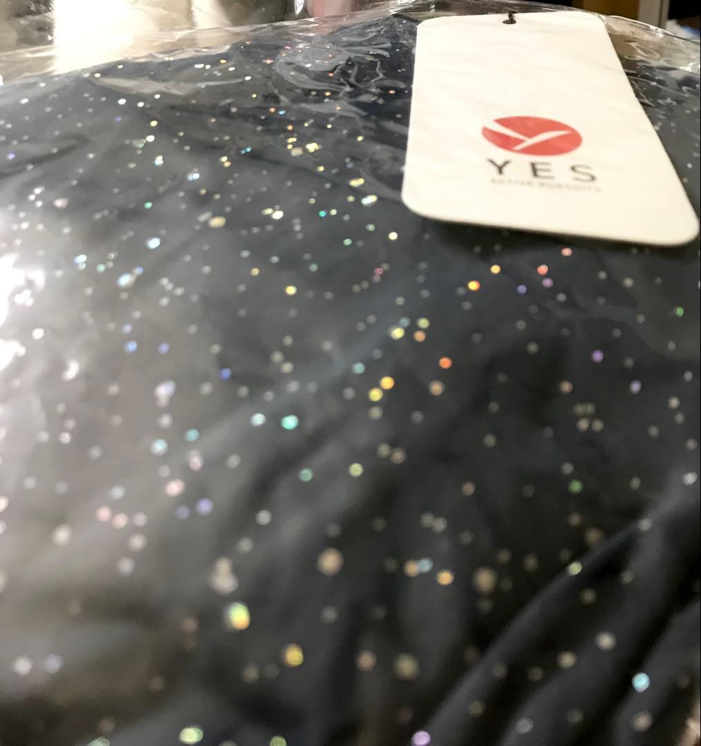 yes シャインメッシュレギンス　sサイズ