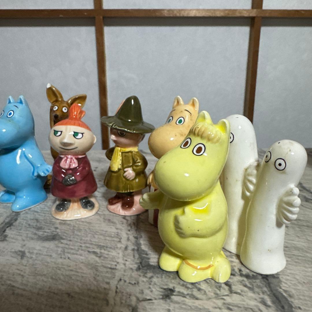 フィギュアセット ムーミン　陶器　置物　10点セット