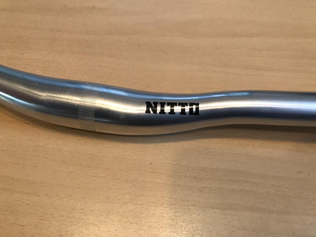 【NITTO】Shred Bar シルバー 31.8mm/650mm