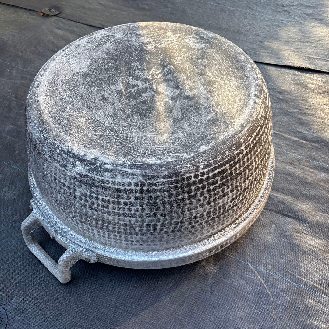 アルミ両手鍋 ・炊き出し・BBQ道具４８cm