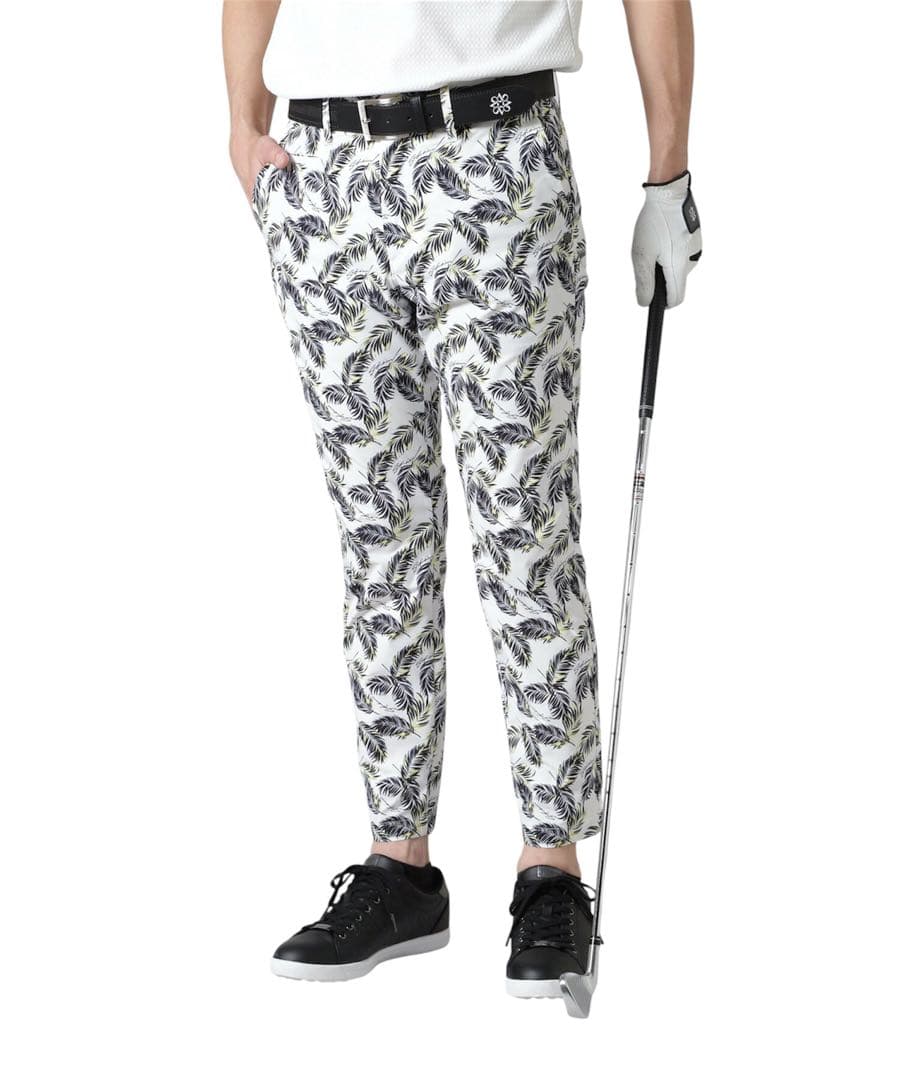 【50％オフ】定価 2.1万円 St ANDREWS ゴルフパンツ　柄　メンズ