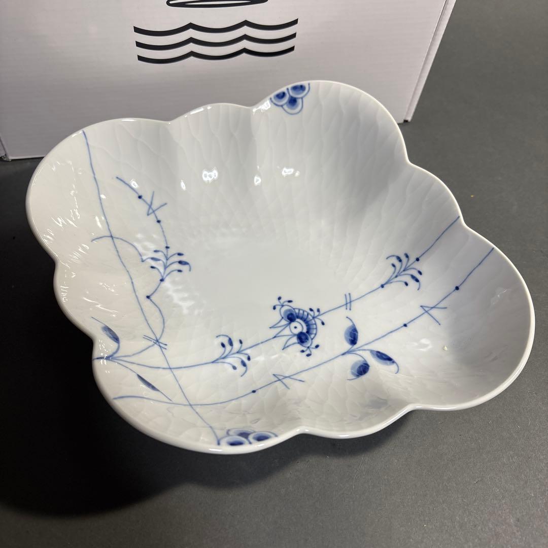 ロイヤルコペンハーゲン ブルーパルメッテ フラワーボウル