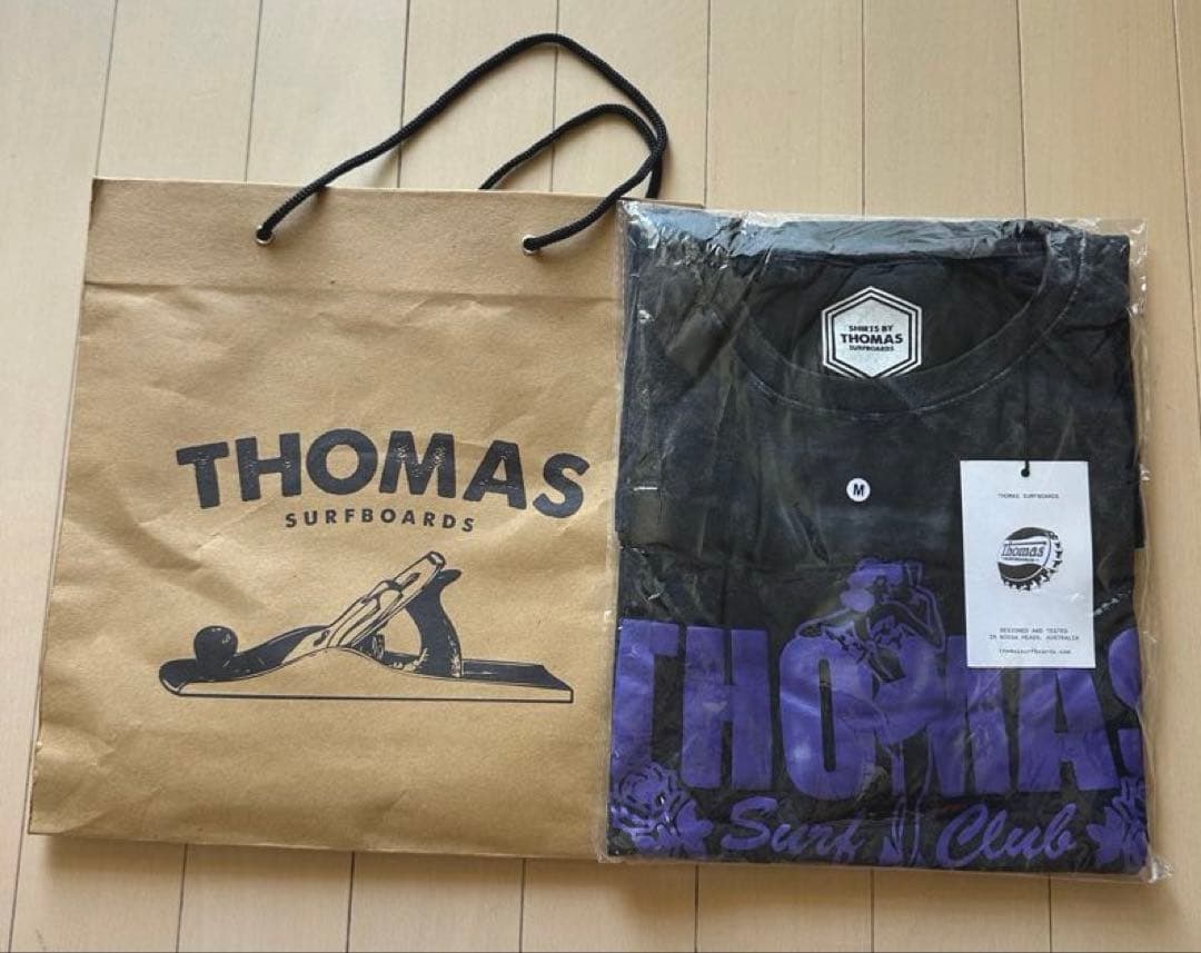 ThomasベクソンSurfboard ロゴTシャツ