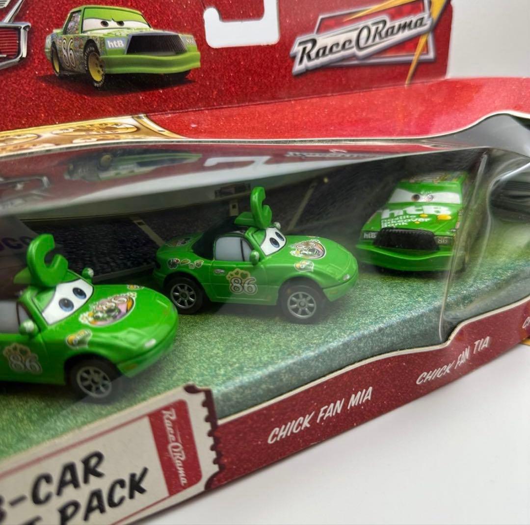 カーズ マテル 3-CAR GIFT PACK チック & ミアティア ミニカー