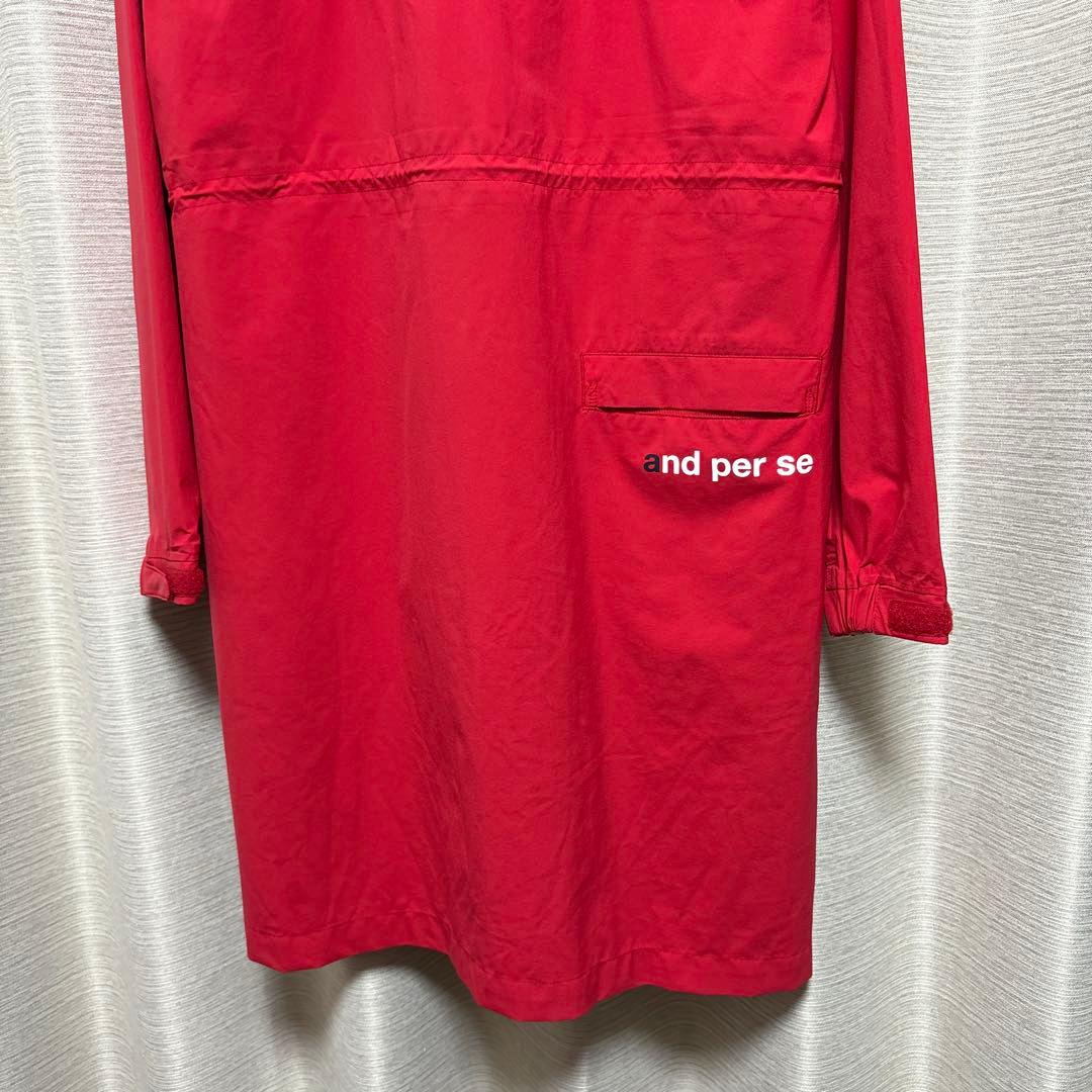 美品　アンパスィ　ゴルフ　レディース　レインウェア　レインワンピース　Mサイズ