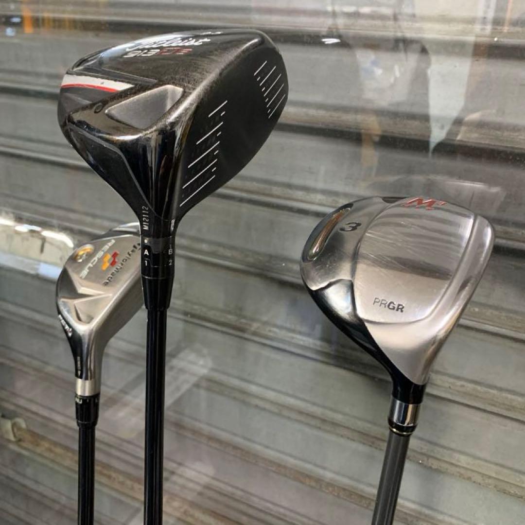 Titleist 913 D3 ドライバーとフェアウェイウッドとユーティリティ