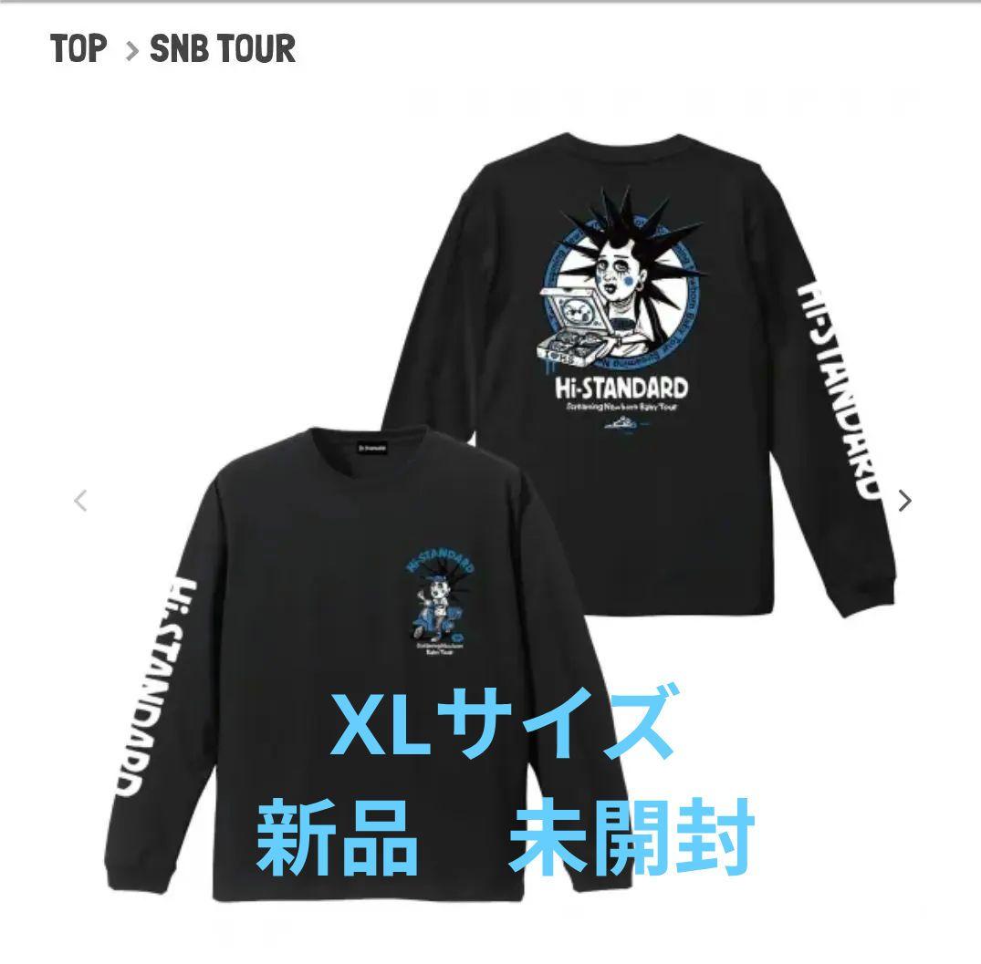 Hi-STANDARD SNB TM Paint L/S Tシャツ XLサイズ