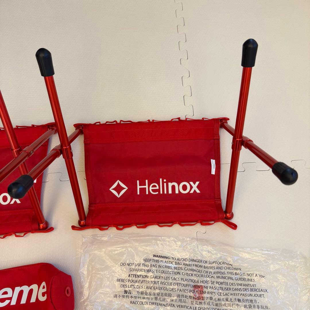 テーブル・チェア・ハンモック Supreme Helinox Tactical Field Stool red