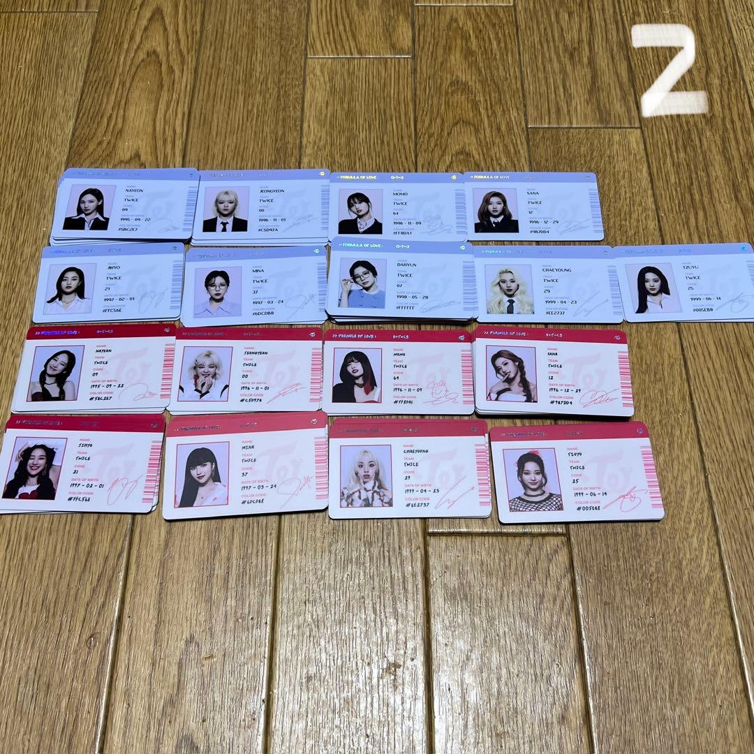 【TWICE】アルバム特典　ばら売り可