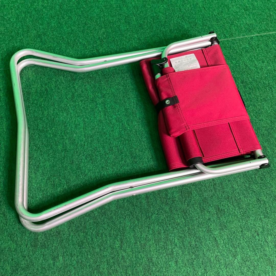 スノーピーク　 peak　FDチェアワイド　RD 座面火の粉穴開き有