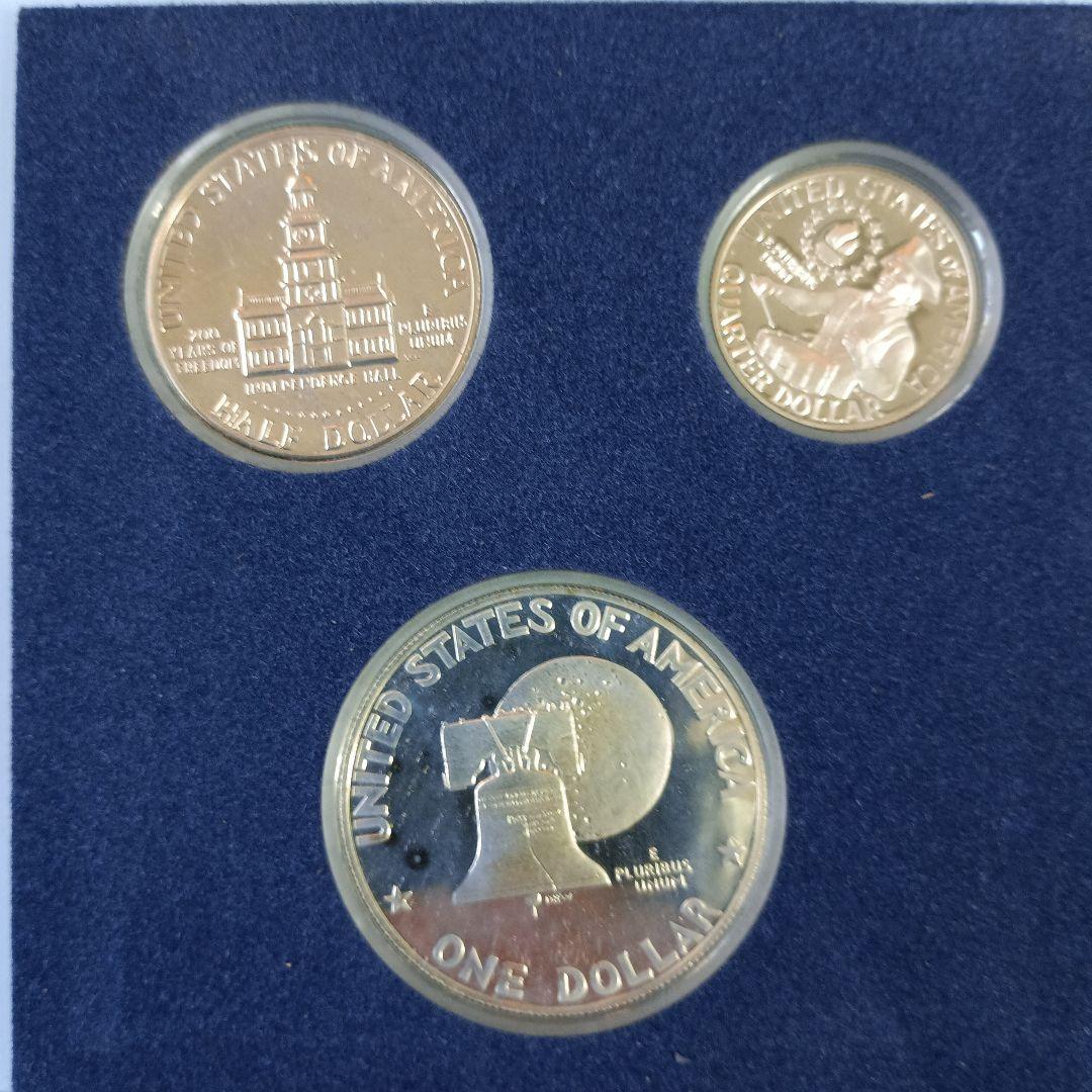 アメリカ合衆国200周年記念銀貨セット