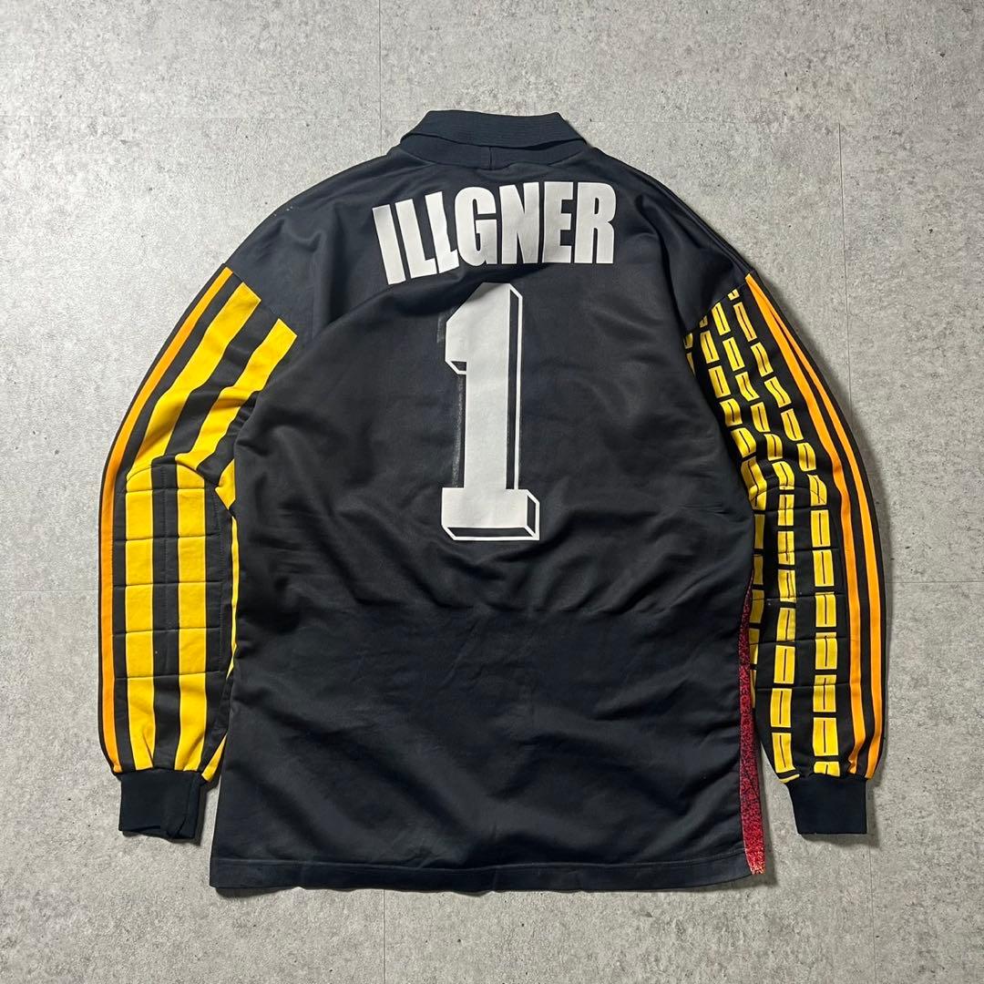 90s adidas ドイツ代表 GK ILLGNER 万国旗タグ オリジナル