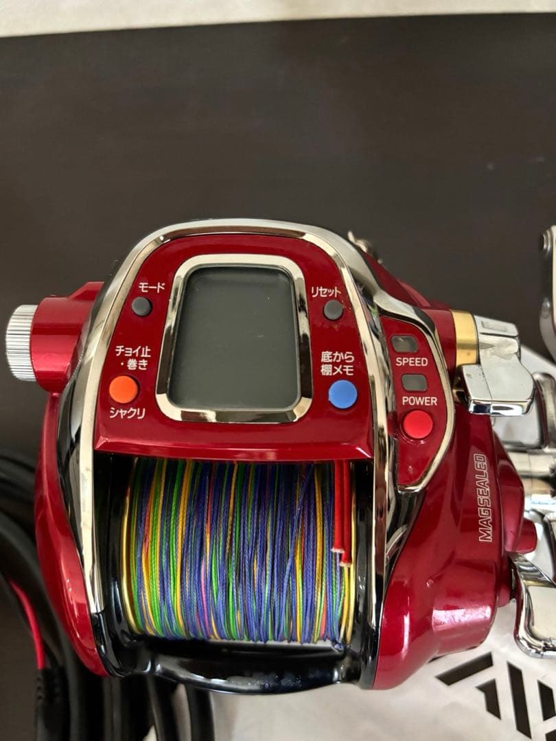 【美品★ダイワ SEABORG 750MT 電動リール】