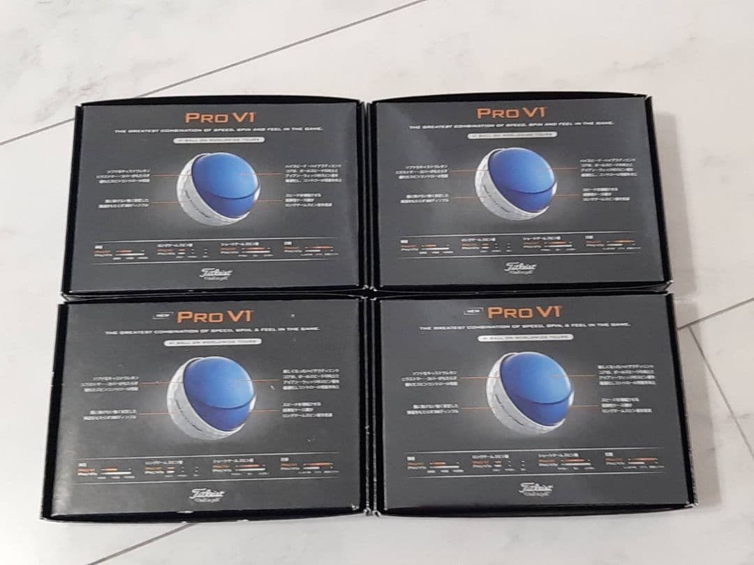 新品　タイトリスト　ゴルフボール Pro v1　4ダース