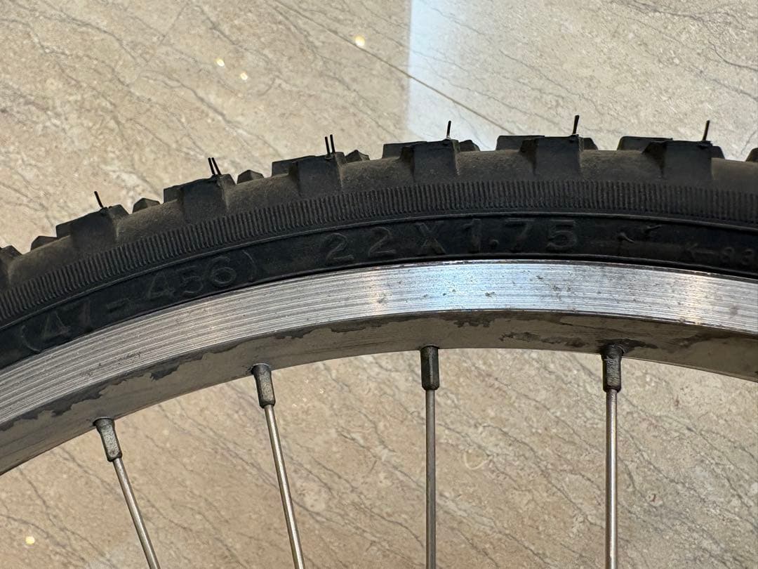 【実受渡し条件】LOUIS GARNEAU 子供用自転車　22インチJ22 白