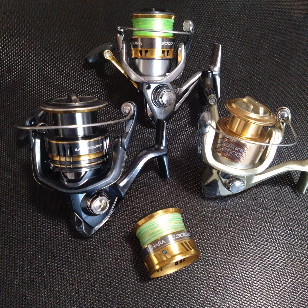 シマノ スピニングリール 3台セット ジャンク
