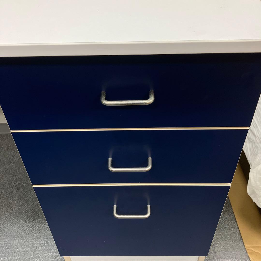 アクタス　ACTUS Sally desk 事務机　学習机　デスク　机　ブルー