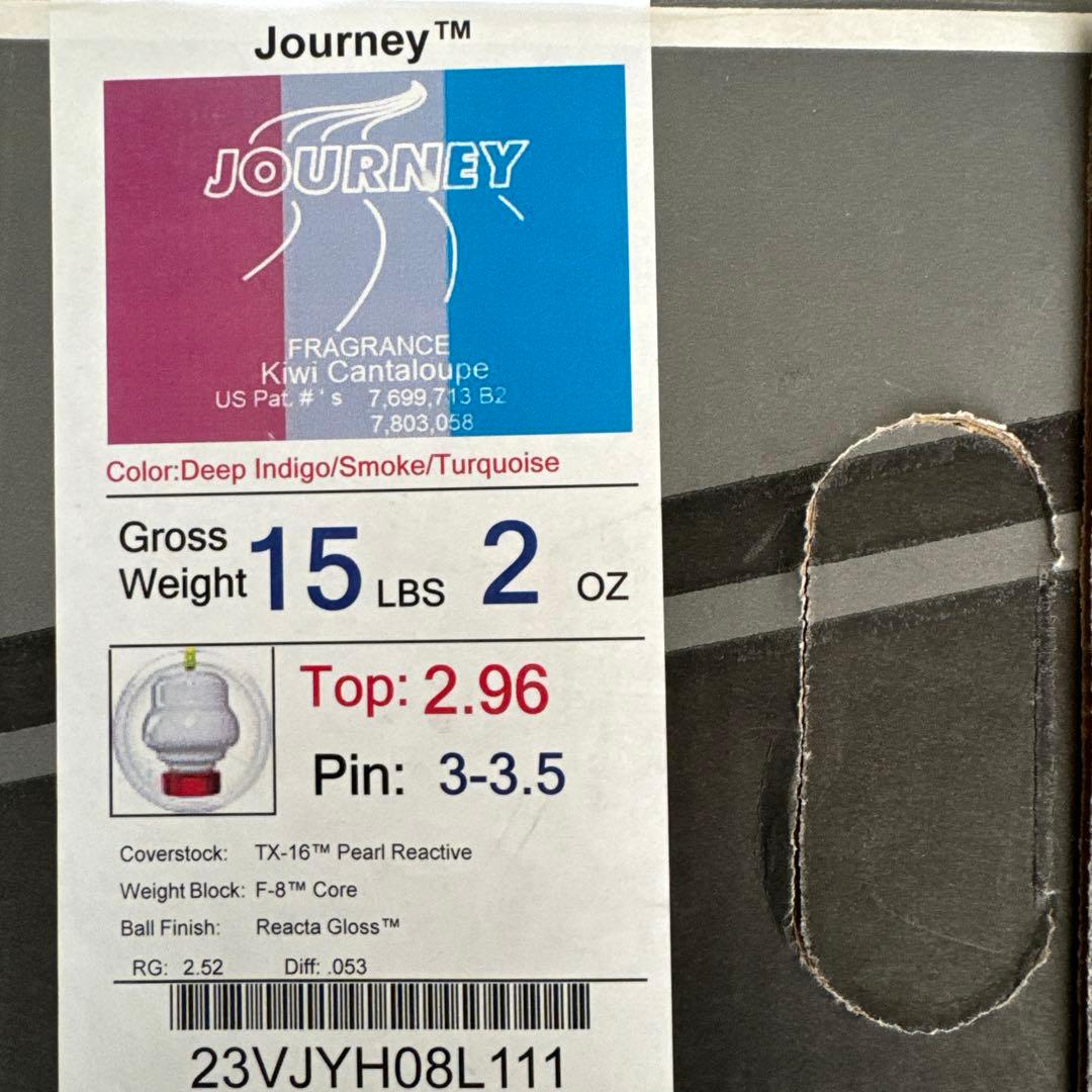 ジャーニー JOURNEY 15ポンド 中古美品 箱有 ストーム ベルモロゴ