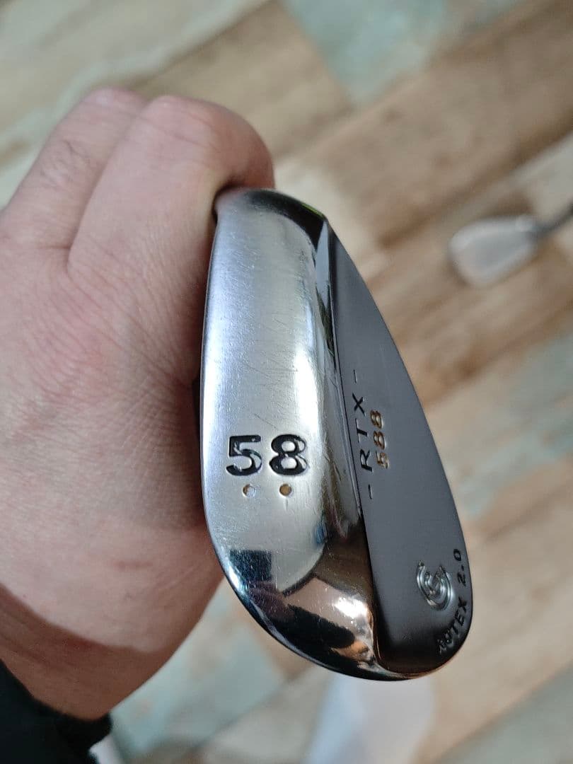 極美品 Cleveland RTX 588 2.0 ウェッジ 52° & 58°
