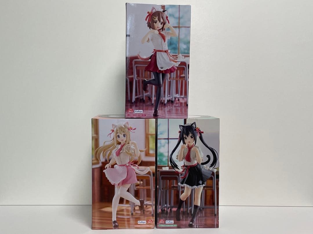 【新品・未開封】けいおん！ 平沢唯 琴吹紬 中野梓 3種セット