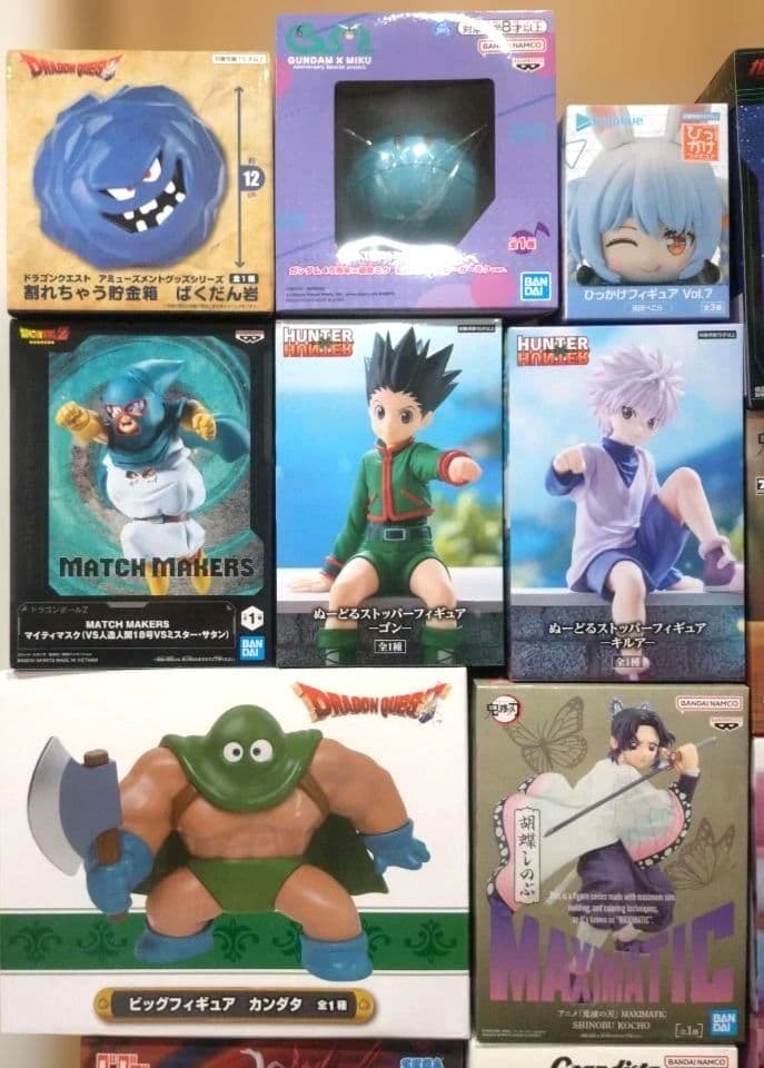【匿名配送】ジャンプ系　プライズフィギュア　雑貨　メイン　まとめ売り