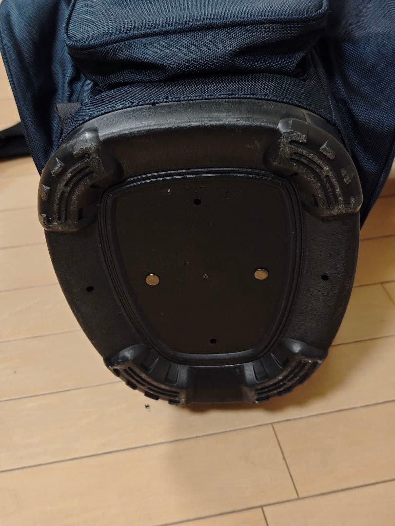 サイコバニー キャディバッグ 9型 5分割 ネイビー ボールマーカー付