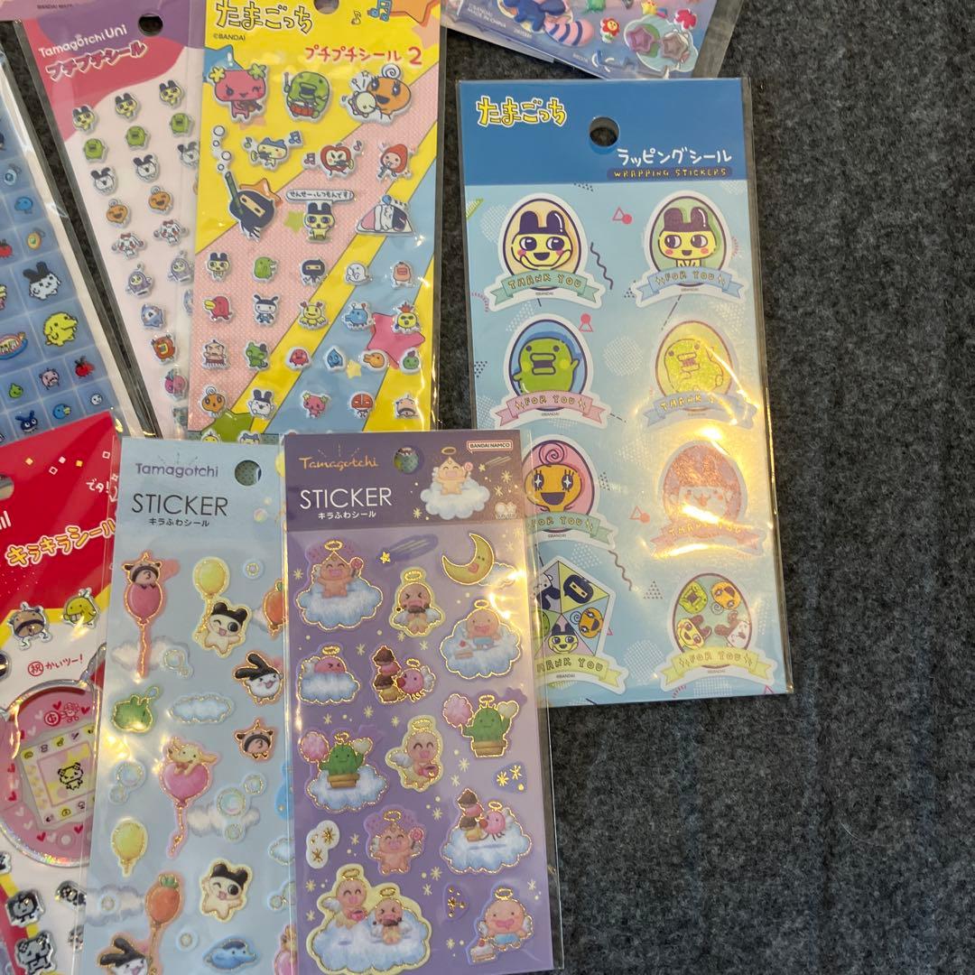 【たまごっち】Tamagotchi シールセット かわいいキャラクターまとめ売り